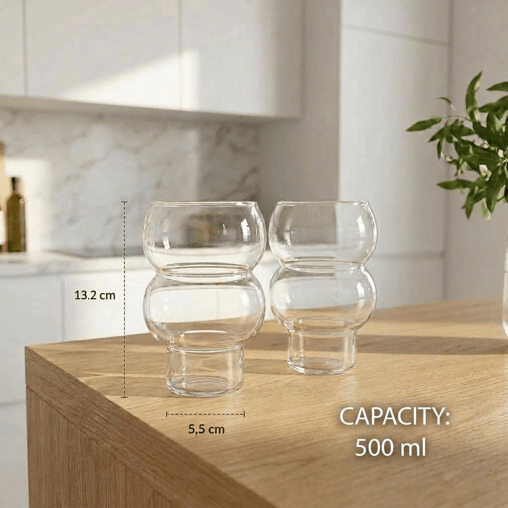 Badr Glass – Set of 4 Drinking Glasses