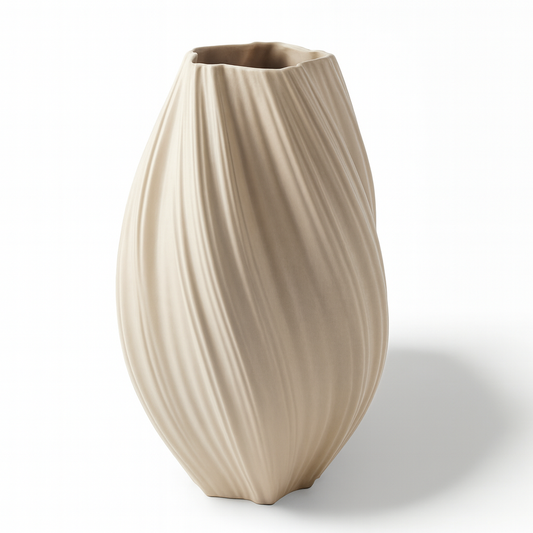 Beige Vase