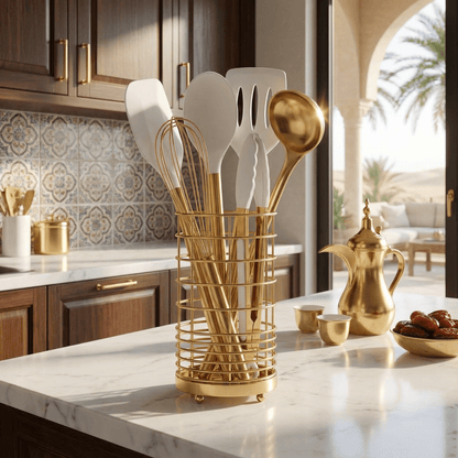 7 PCS Gold Kitchen Utensil